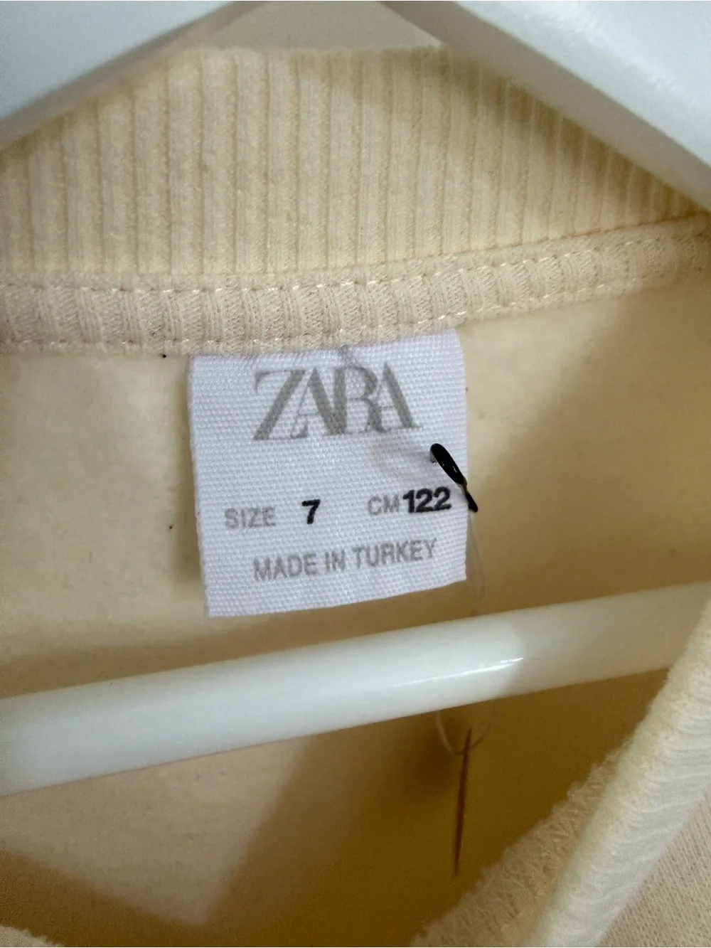 Zara - size 7 - gem/rhinestone sweatshirt